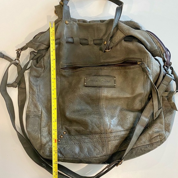 Paul & Joe Sister Distressed Leather Handbag - Picture 3 of 6